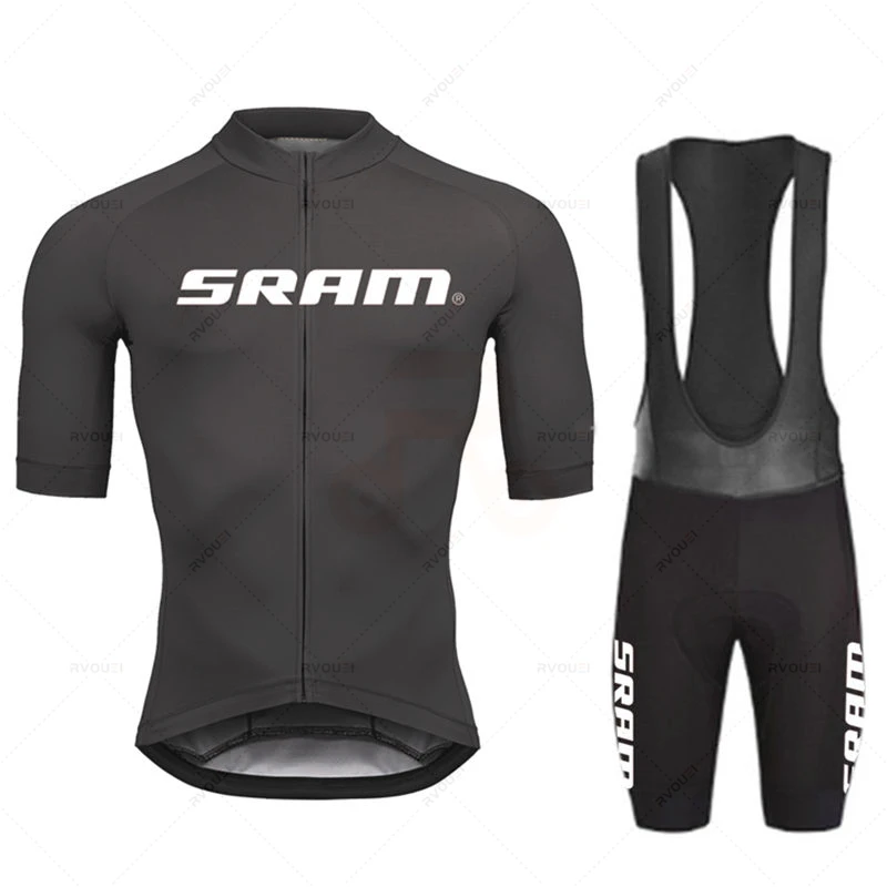 Cycling Bib Shorts - 2027 Sram 프로 사이클링 저지 세트,